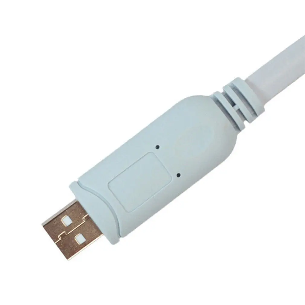 Профессиональный Супер длинный USB к RS232 последовательный к RJ45 CAT5 консольный кабель-адаптер для Cisco Router FTDI