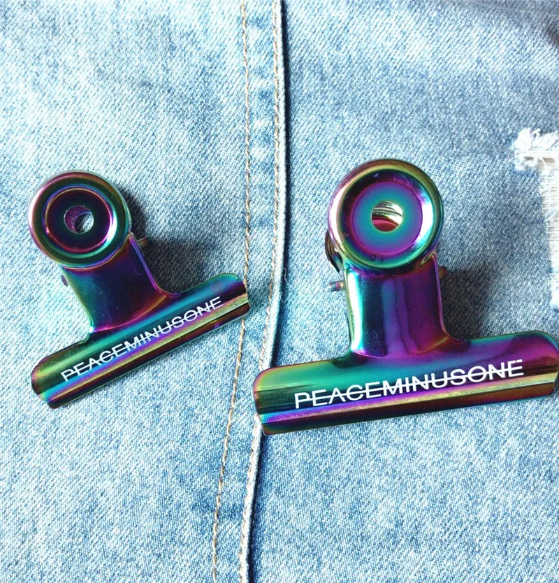 KPOP Bigbang G-Dragon персональный альбом Kwon Ji Young Peaceminusone лазерные зажимы молния сумка кепки зажимы