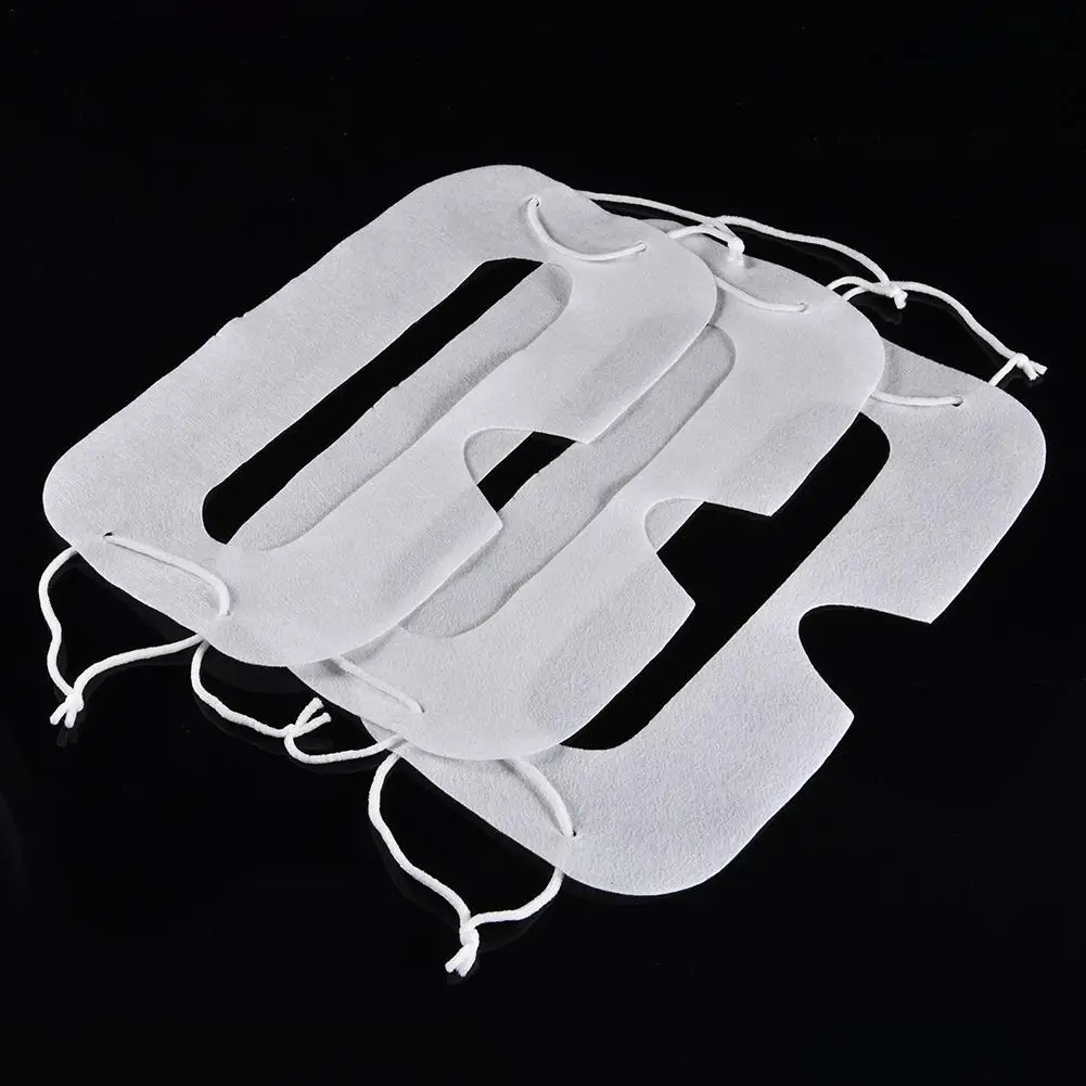 100 Pack Hygiene VR Mask Pad White Disposable Eye Mask For Oculus- Rift 3D Virtual Reality Glasses High Quality And New