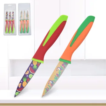 

Manufacturers Direct Selling Hand-held Fireworks Rubber Knife Kit Creative Multi-functional Fruit Knife Peeler Household Kitchen