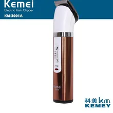 Kemei электрический триммер для волос KM-3001A Беспроводная электрическая машинка для стрижки волос триммер для бороды