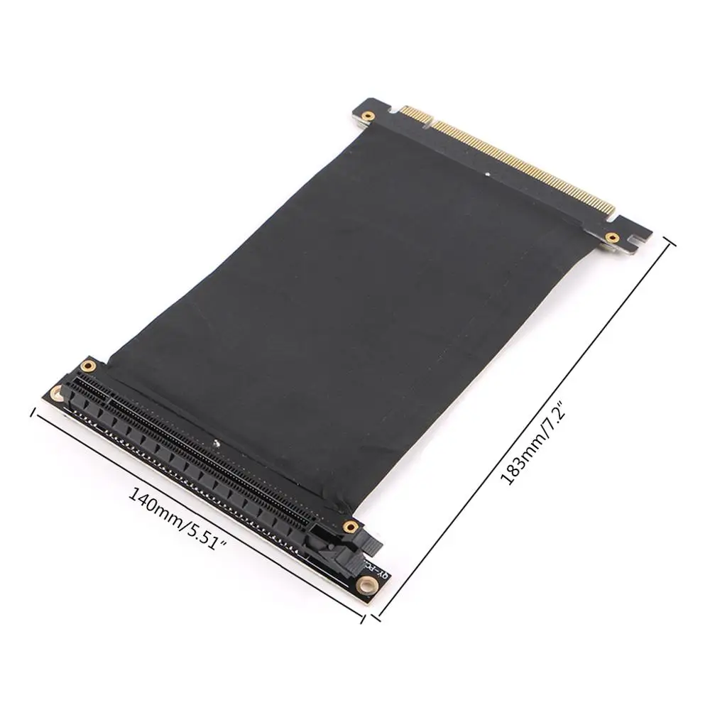 PCI Express3.0 16x высокоскоростная переходная плата гибкий кабель-удлинитель-угловой T3LB