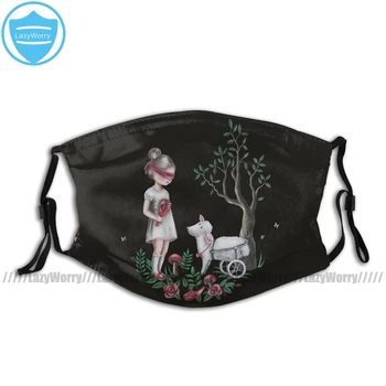 

Lamb Mouth Face Mask The Easter Lamb Facial Mask Adult Kawai Beautiful with Filters Mask