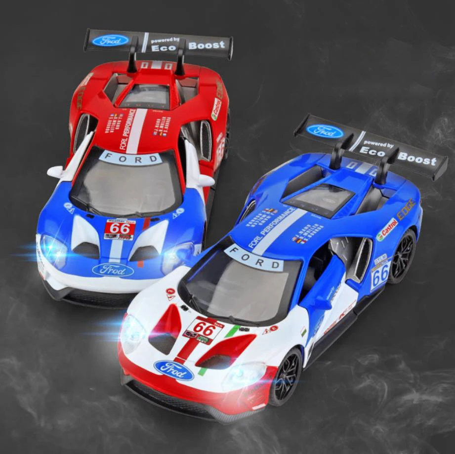 Лидер продаж 1:32 Масштаб Литые колеса автомобиль ford GT v8 супер гоночная