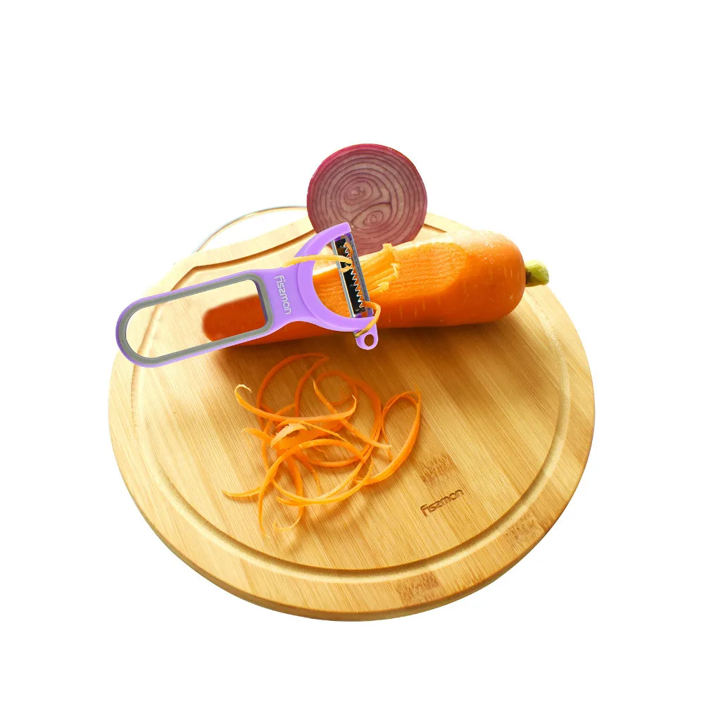 Juego de 3 piezas de acero inoxidable pelador de frutas vegetales Planer accesorios de cocina