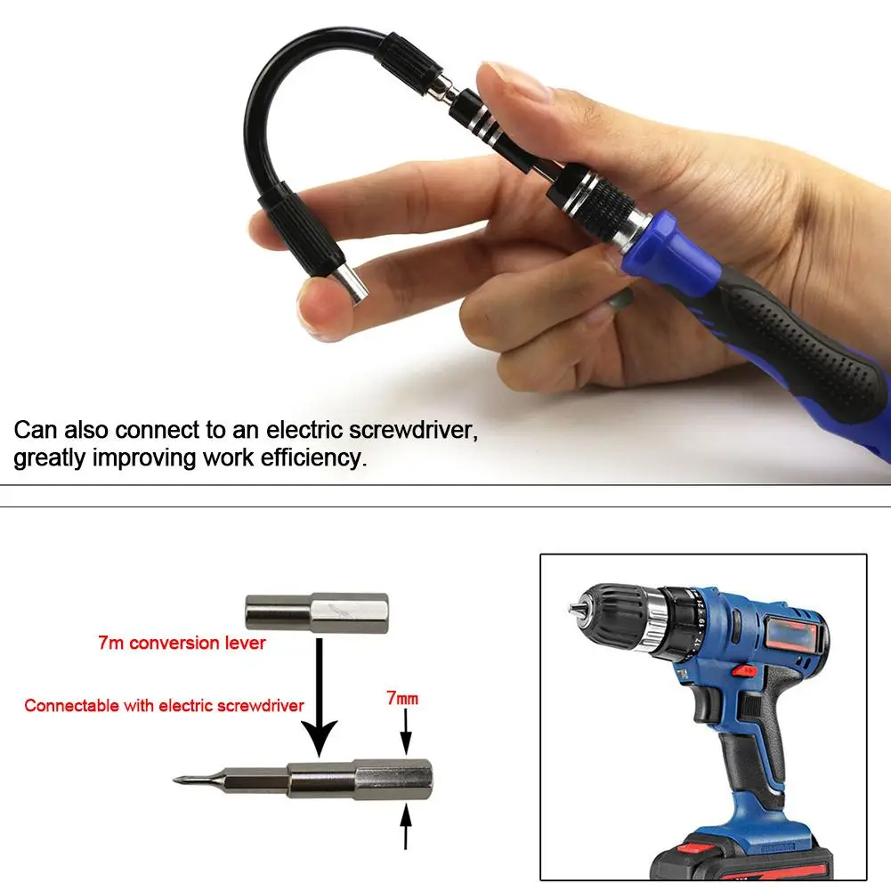 60 In1 High Precision Multi-functional Rugged Durable Magnetic Screwdriver Tool Kit For Mobile Phones Computer Home Repair Set