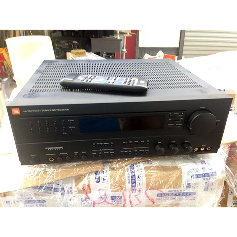 International Big Name Original Second Hand Jbl Jav880 High Power Home Theater Amplifier Sound Quality 5 1hifi Amplifier Transformers Aliexpress
