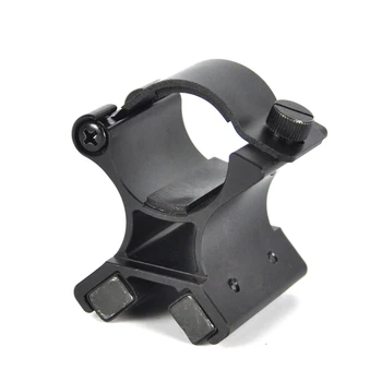 

Strong Dual Magnetic Flashlight Mount Holder for Hunting Weaver Rail Dovetail Base Airsoft Rifle Shot Gun Tactical Sight Mount