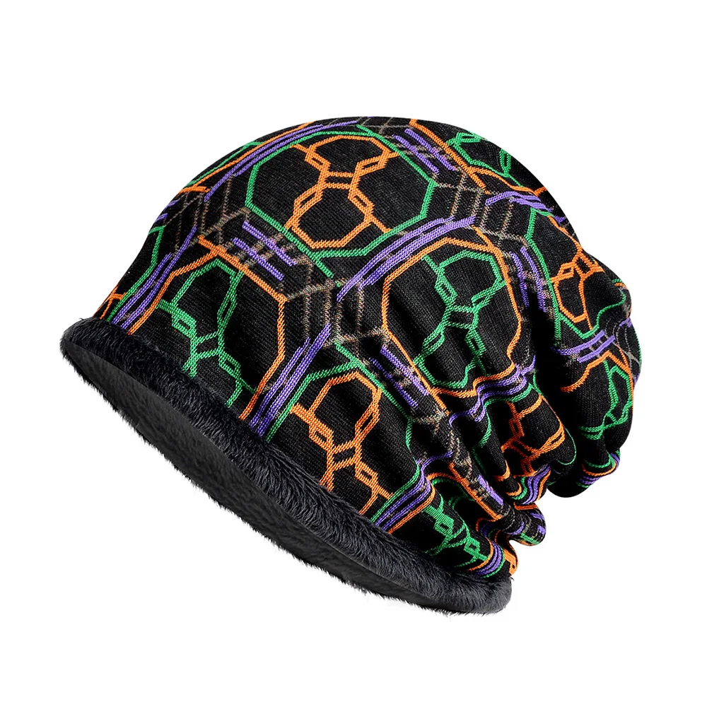 [AETRENDS] Winter Slouchy Beanie Hats for Men Women Warm Baggy Beanies Chemo Cap Cancer Sleep Hat with Fleece Inside Z-10075