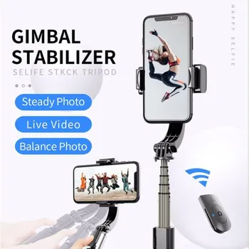 

Stabilizer 3 in 1 Wireless Bluetooth Selfie Stick Foldable Mini Tripod Expandable Monopod With Remote Control For iPhone Android