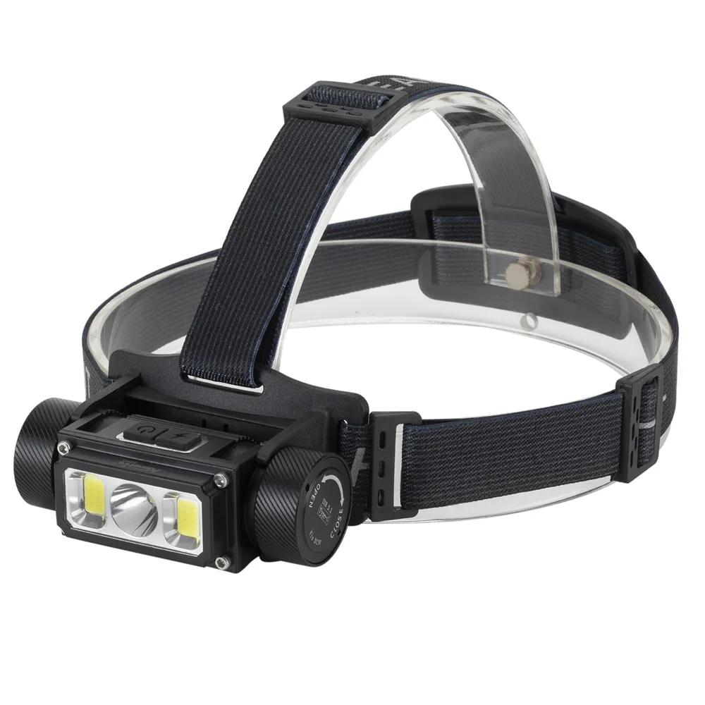 Alonefire HP43 Portable led Headlamp XPG2+COB USB Rechargeable Headlight Waterproof Head Torch Head Lamp