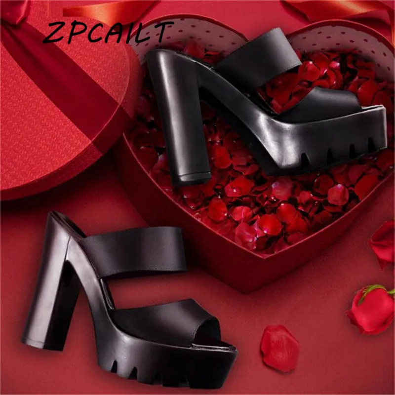 

Zpcailt Spring and summer women's high heel slope with ladies sandals fashion fish mouth hollow Rome shoes wedge wedding shoes