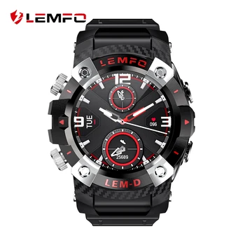 

LEMFO LEMD1 smart watch 2020 wireless Bluetooth 5,0 headphones 2 in 1 360*360 HD screen Smartwatch for Android IOS