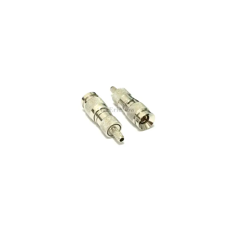 

10 pcs RF Connector DIN 1.0/2.3 Male for RG174 RG316 Cable Plug