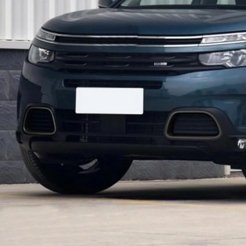 Tonlinker наружные наклейки на передний глаз ангела для CITROEN C5 Aircross-19 автомобильный Стайлинг 2 шт. ABS хромированные наклейки на крышку