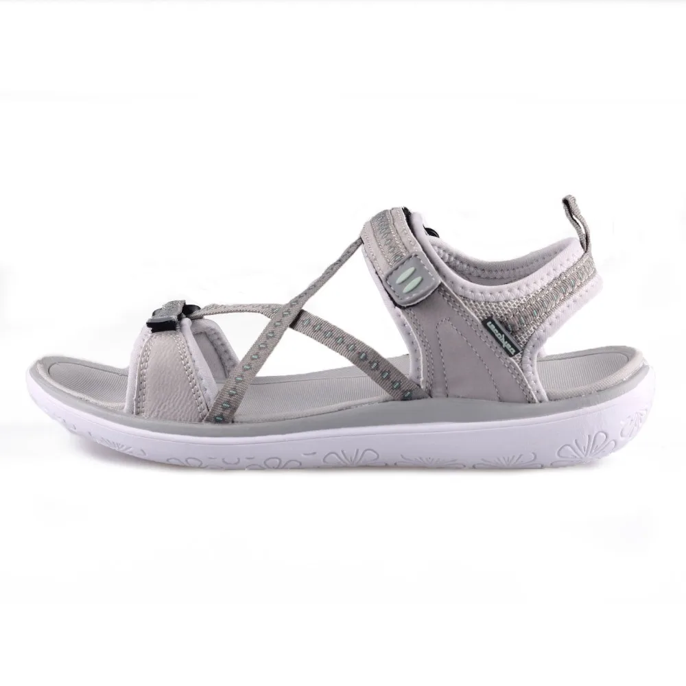 GRITION/сандали женские; Повседневная летняя обувь на плоской подошве с перекрестными ремешками; удобная дышащая обувь на платформе для прогулок