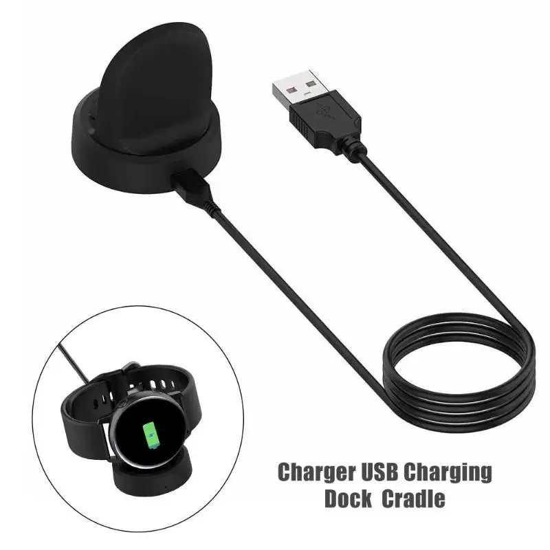 Беспроводное зарядное usb-устройство док-станция для samsung Galaxy Watch Active 2