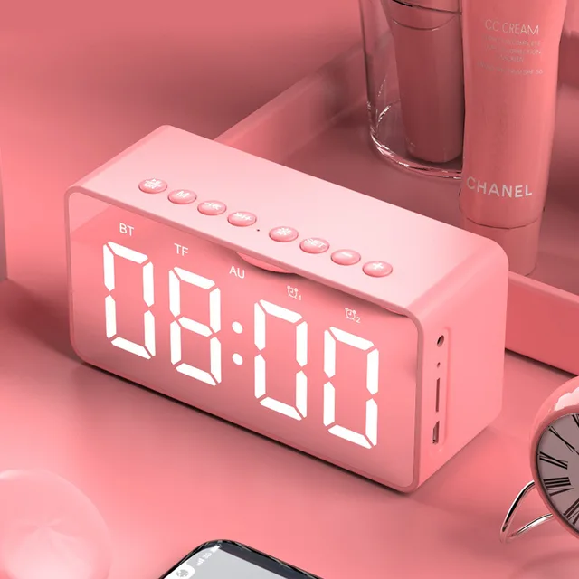 wireless speaker alarm clock