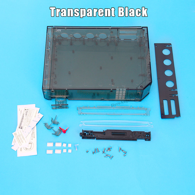 Housing Case with Retail Packing Cover for Nintendo wii Console Replacement Housing Shell with Full Retail Parts Dropshippi