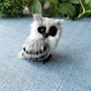 Creative Cute Owl Plush Toys Accessories Kids Gift Handmade Crafts Collection Office Decoration Miniature Figurines 5*4.5*7Cm ► Photo 3/6