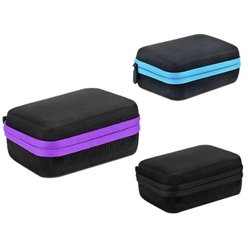

NEW-12 Slot Bottle Case Protect for 5Ml10Ml15Ml Essential Oils Bottle Storage Bag Travel Carrying Organizer Holder