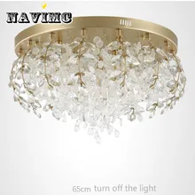 Постмодерн светодиодный потолочный светильник хрустальный Простой Модный дизайнерский светильник для спальни стильная лампа для ресторана