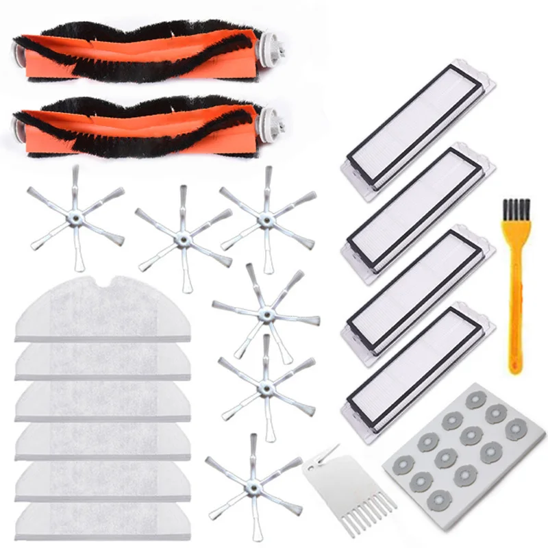 

32PCS Vacuum Cleaner Parts Replacement for Xiaomi Mi Robot Roborock S50 S51 Vacuum Cleaner Accessory Kit
