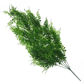 

Office Home Leaves Decorative Club Wall Hanging Artificial Plant Green Fake Vine Garden Living Room Bar Plastic DIY