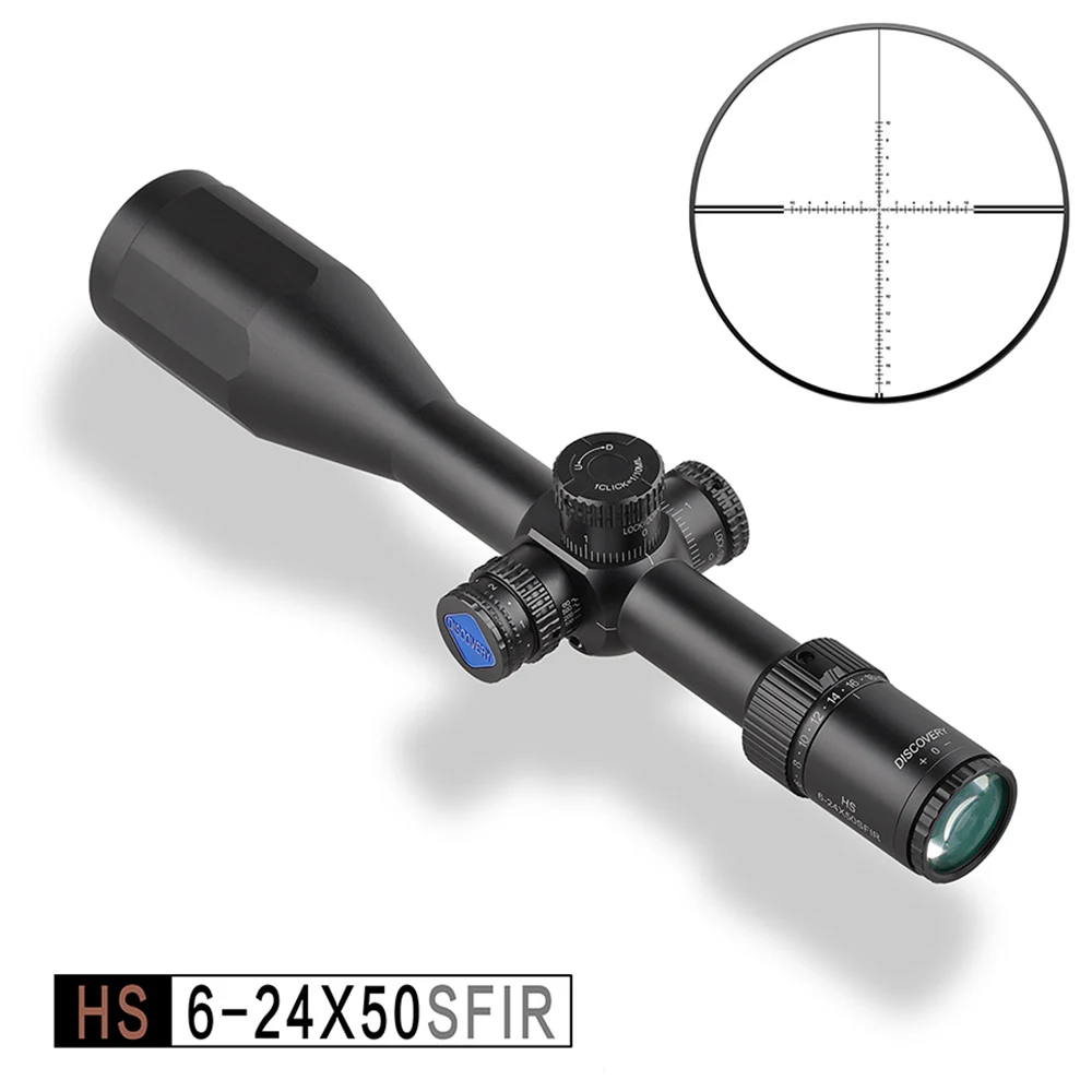 Охотничий прицел Discovery HS 6-24X50 SFIR FFP для первого фокусного плана оптика оптический