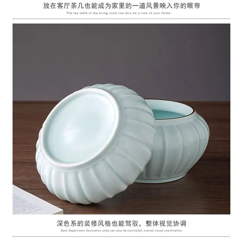 Керамический набор для мытья и чистки аквариума Celadon, аксессуары для мытья чашек и чашек, керамика Jingdezhen