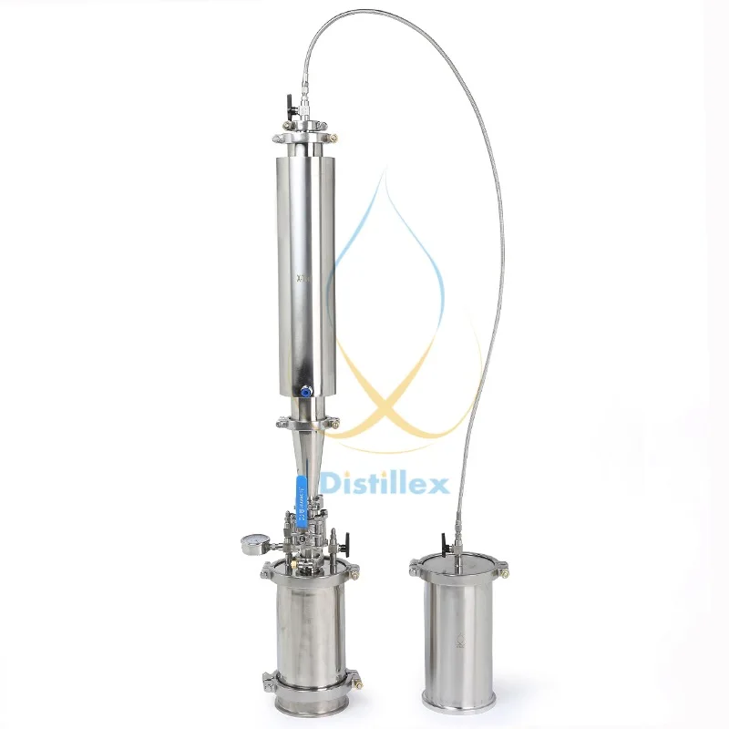 

1lb (500Gram) BHO Extractor kit, Closed Loop System. 3" x 18" dry ice sleeve