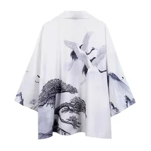 Мужские Yukata Haori, японские модные кимоно, летнее кимоно, кардиган для мужчин, кимоно самурая, японская рубашка для мужчин FF2434