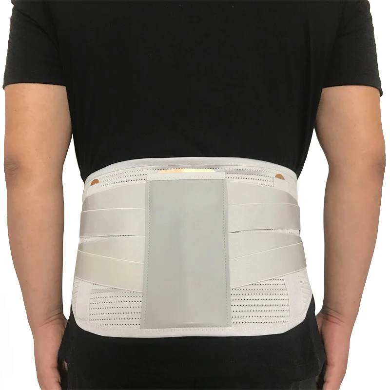 Adjustable Orthopedic Lumbar Support Belt With Steel Plates Protector Waist Girdle  Lumbar Lower Back Pain Relief - Waist Support - AliExpress