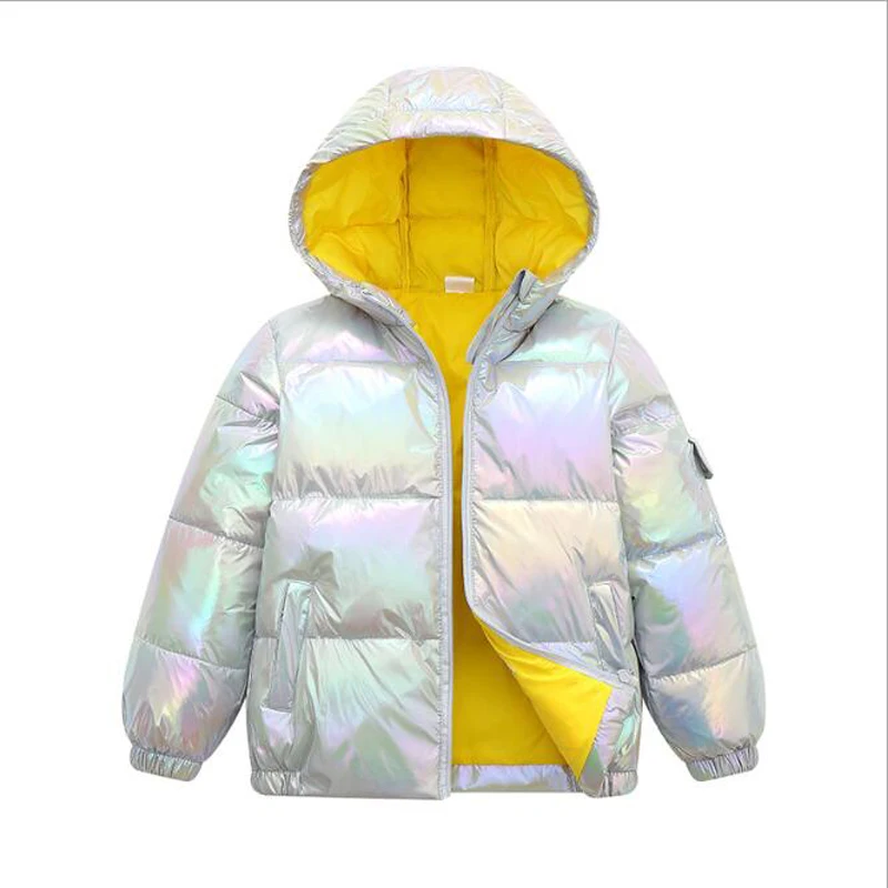 

Colorful Children's Down Jacket Autumn Winter Costumes New Fashion Trend Hooded Down Jackets Baby Girl Boy Coats Winter Clothing