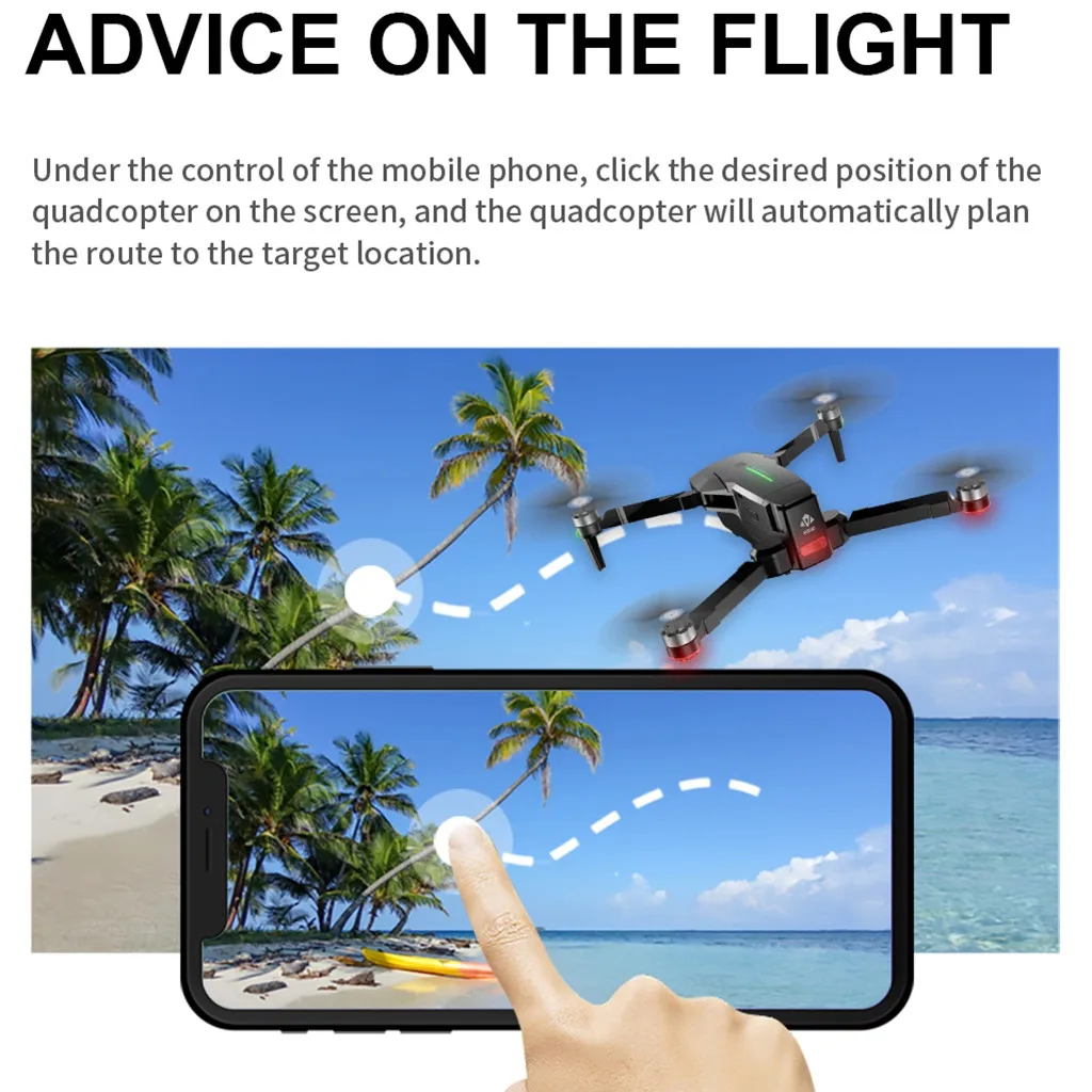 VISUO ZEN K1 GPS 5G Wifi FPV 4K 720P двойная камера Оптическое позиционирование потока