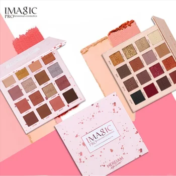 

IMAGIC New Charming Eyeshadow 16 Color Palette Make Up Matte Shimmer Pigmented Eye Shadow Powder Palette Official Product