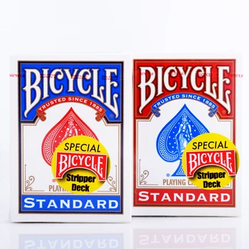 

1pcs Bicycle Stripper Deck Magic Cards Playing Card Close Up Street Magic Tricks for Professional Magician Kid Puzzle Toys