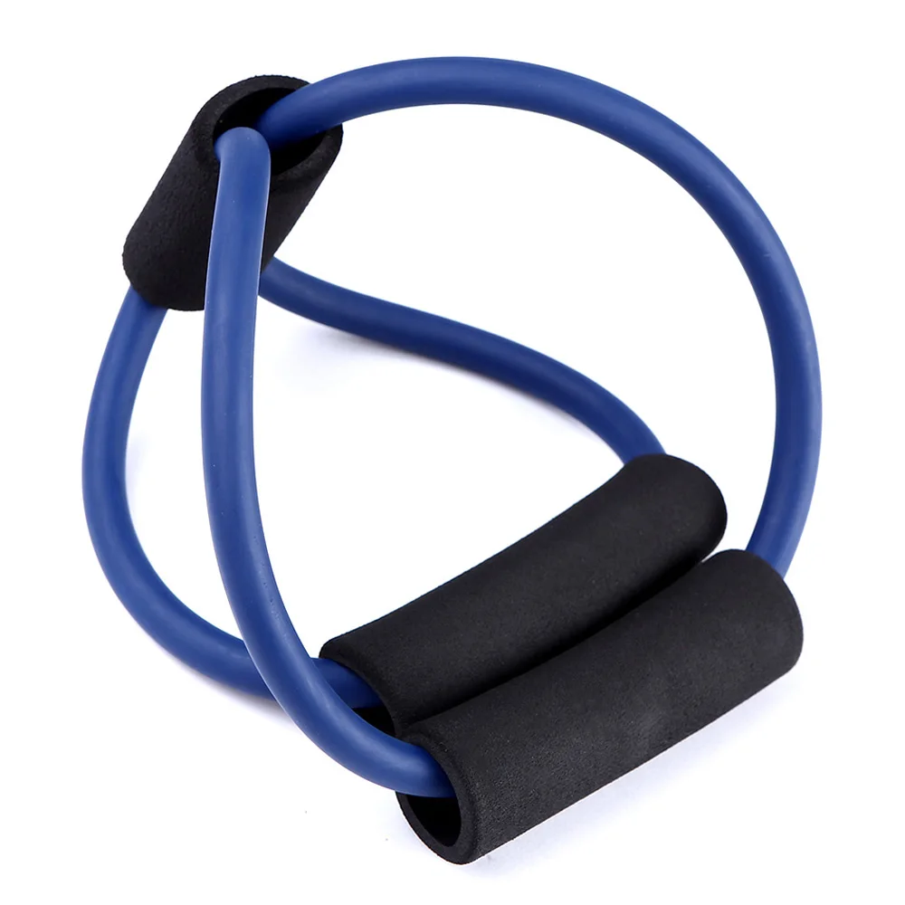 8 формы Эспандеры упражнения шнуры груди стрейч тренировки эластичные трубки ленты йога обучение фитнес оборудование