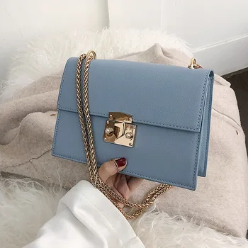 

2020 New Style Shoulder Bag Lock Chain WOMEN'S Fashion Handbag