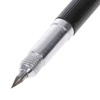 

Double End Sharp Tungsten Steel Tip Scriber Clip Pen Ceramics Glass Shell Metal Construction Marking Tools 137mm