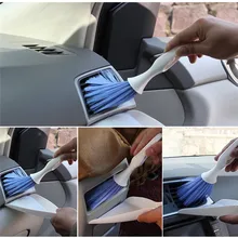 Щетка для пыли авто аксессуары Чистящие Инструменты наборы щетка для чистки автомобиля пылеуловитель воздухозаборник автомобильные аксессуары