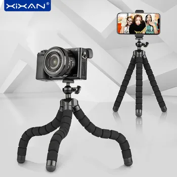 

Portable Octopus Tripod For mobile Mini Phone Camera Bracket Tripods Desktop Handheld Holder Selfie Outdoor Mobile Video Stands
