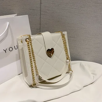 

Bag 2020 New Style Online Celebrity Popular Chain Bag Hot Ladies Messenger Mini Square Sling Bag