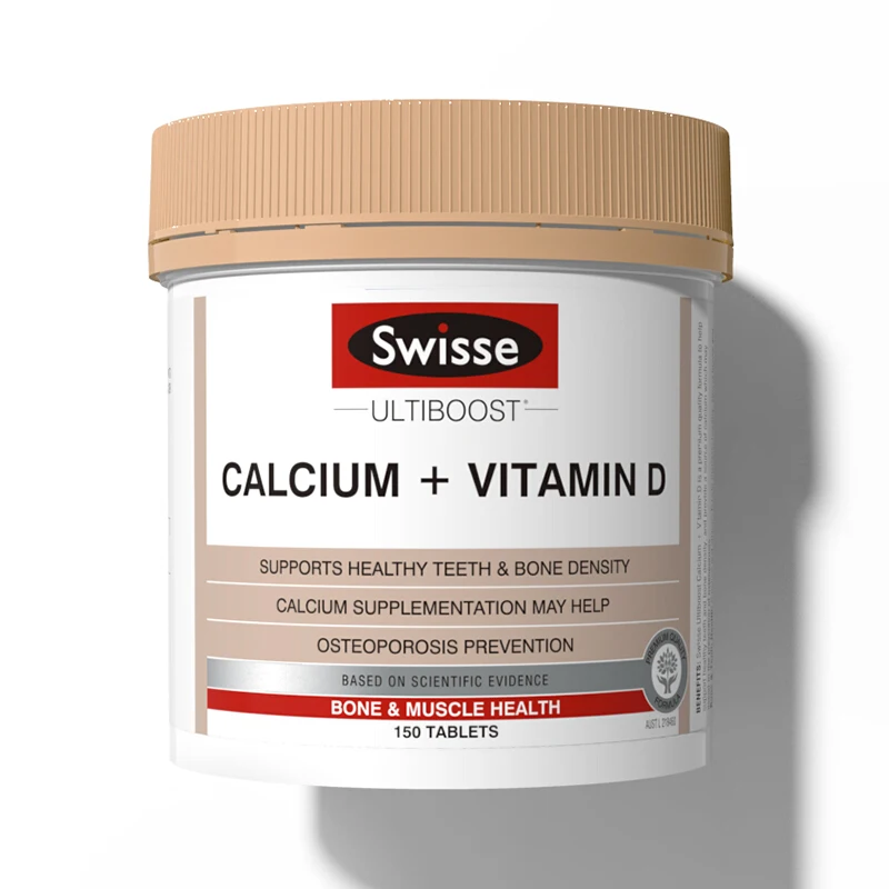 Swisse Ultiboost Calcium + Vitamin D 150 Tablets  (4)