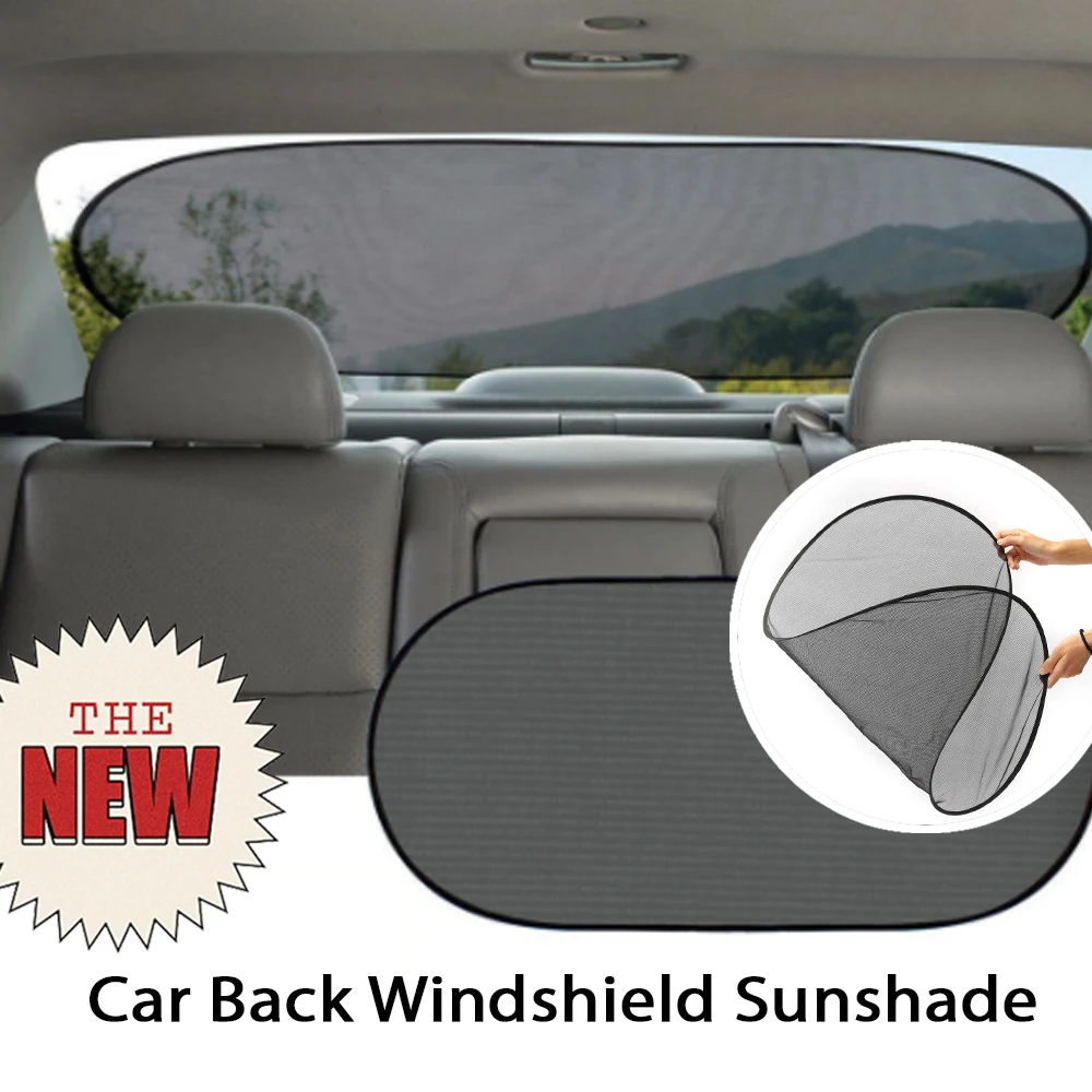 Fashion Car Back Window Sunshade Cover Auto Rear Window Sun Shade Cling