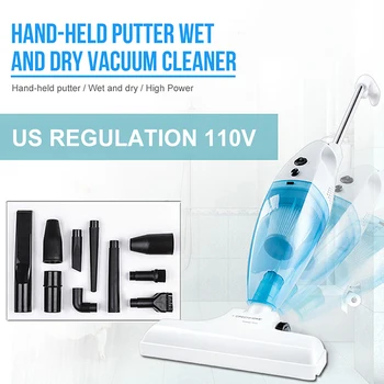 

Dry and Wet Vacuum Cleaner Handheld Putter Vacuum Cleaner Creative Vacuum Cleaner Blue FCL 6PCS Red