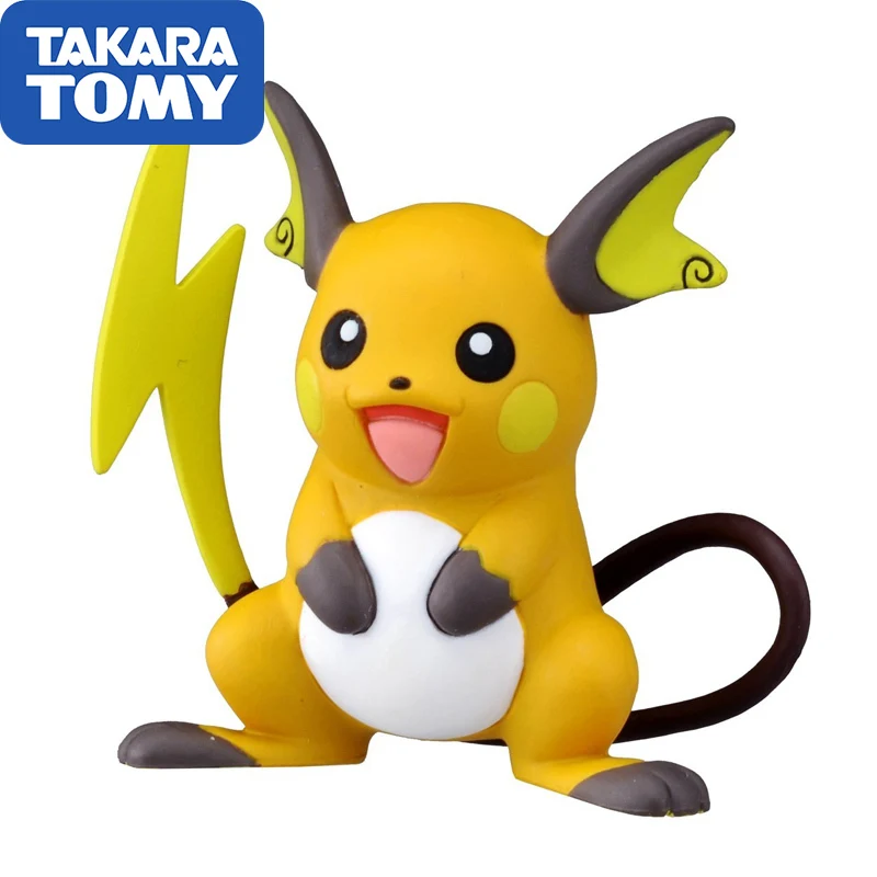 Экшн фигурка TOMY Pokemon Go Elf японская версия экшн MC алола региона Raichu Pikachu Pichu кукла