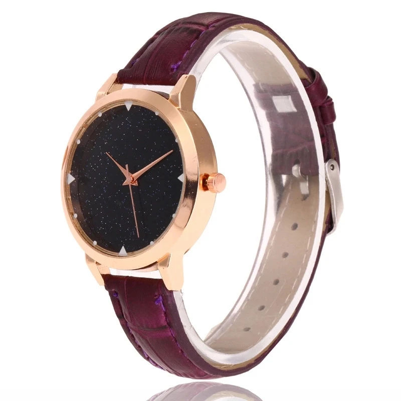 

New fashions, ladies' fashion watches, tidal belts, quartz watches, leisure, simple stars, women's watches
