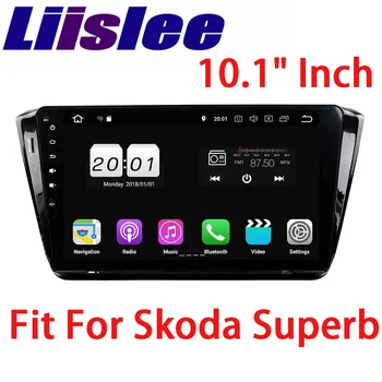 

Liislee For Skoda Superb 2015~2018 2 din Android Car Navigation GPS Big Screen Stereo Player Multimedia Video Radio Bluetooth