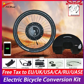 

iMotor 2.0 20" to 29" 700c Front Wheel Hub Brushless Gear Motor Electric Bicycle Conversion Kit with Battery for MTB Bike